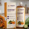 Sugar.fit | Active Foods Suc de Cătină cu 13 Ierburi 1 L | Pulpă 100% Pură de Cătină cu Neem, Karela, Jamun și alte ierburi | Bogat în