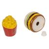 Hamburger and Fries Salt and Pepper Shakers Kitchen Salt and Pepper Shakers