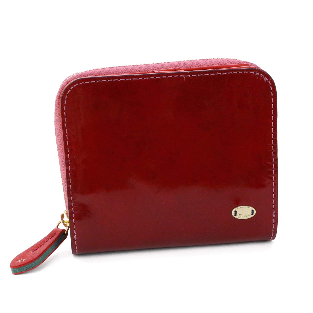 

Bifold Wallet with Coin Purse Genuine Leather Grosso Red [Dakota] Women s DA-36461-30 червоний