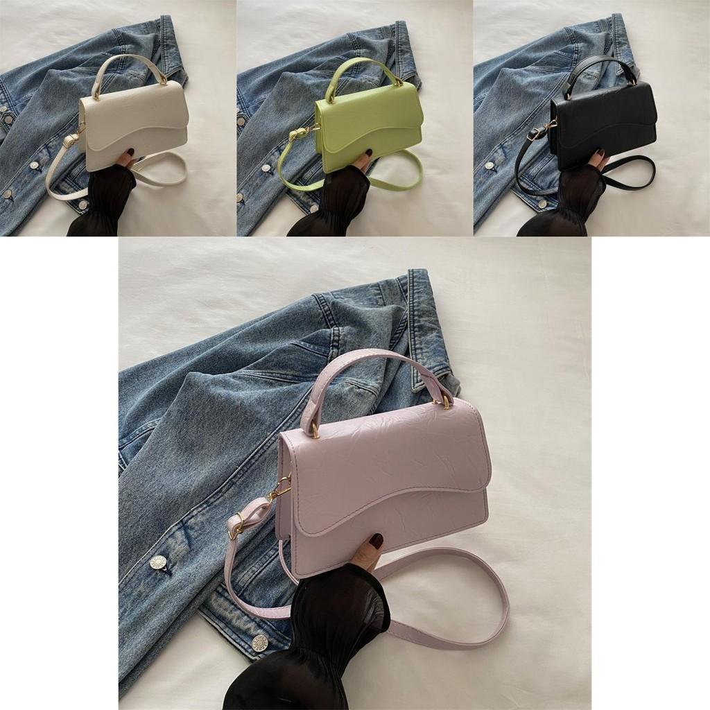 Chic Women's Fashionable Mini Handbag Versatile Pu Square Crossbody Bag Available In Multiple Colors