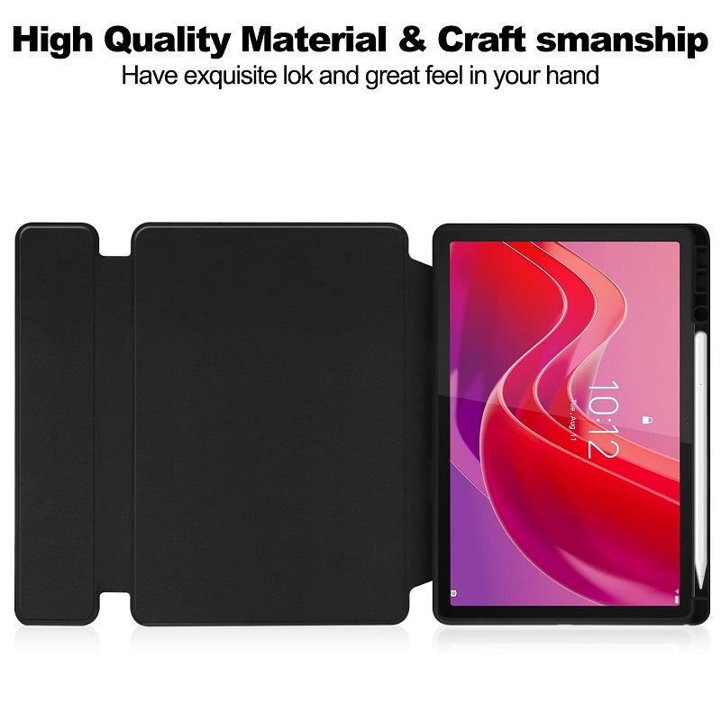 Smart Cover for Lenovo Tab Xiaoxin Pad 2024 11 Inch Tab M11 TB-330FU TB-331FC Wireless Tablets Keyboard Case Stand Shell Funda