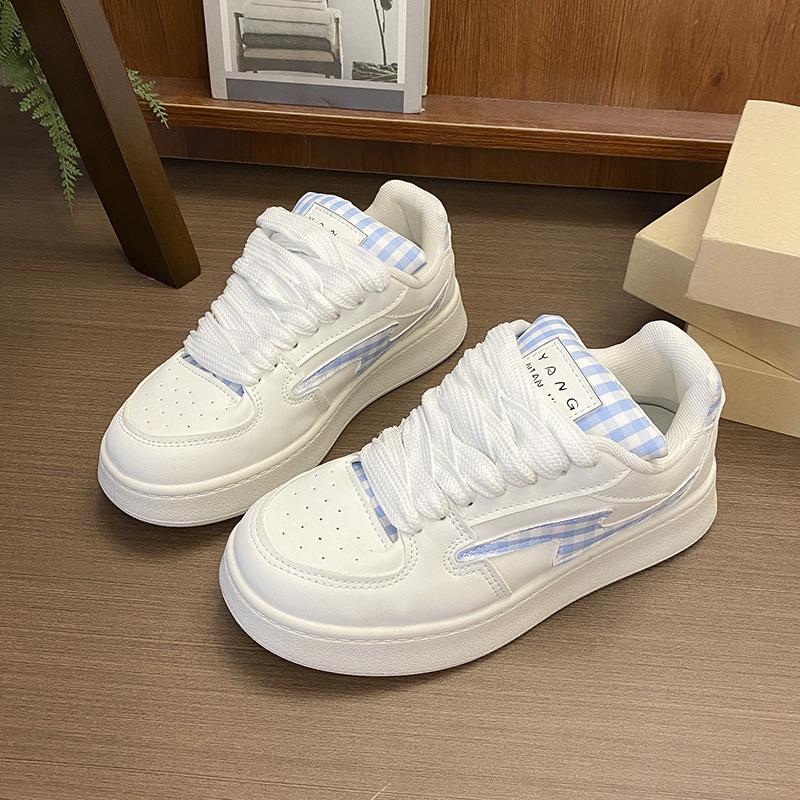 

College style fashion bread shoes women s shoes 2025 autumn new Korean version versatile sports shoes student casual board shoes 40 бежевый