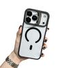 Lens holder Magnetic suction for iPhone17PROMAX high-transparency mobile phone case Apple 16 Lens film protective case 15