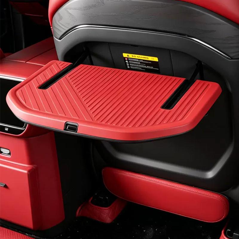 For Zeekr 8X 2026 Car Silicone Cushion Protective Cushion Middle Row Small Table Non-slip Cushion Interior Accessories