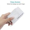 Kartenhülle ID-Tag Ausweishalter mit Ausweisrolle Dehnbar Doppelte Kartenschlitze Büroangestellter