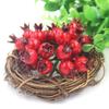 Red With Cherry Stamen Simulation Berries Fake Pomegranate Wedding Decoration Artificial Fruit