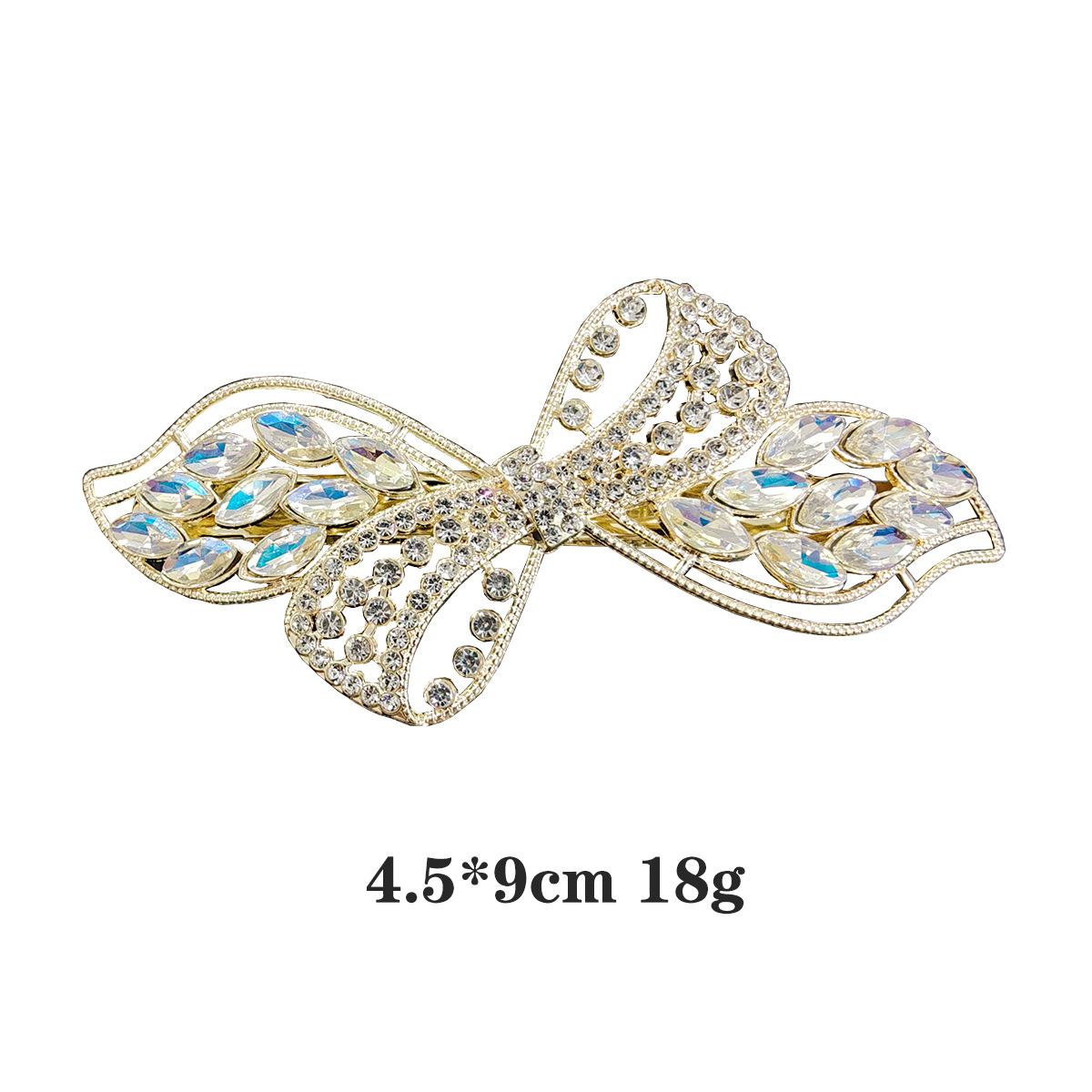 

Модные заколки-крабы для волос с бабочками - Милые заколки для волос в корейском стиле из сплава для женщин, Аксессуары для укладки задних волос