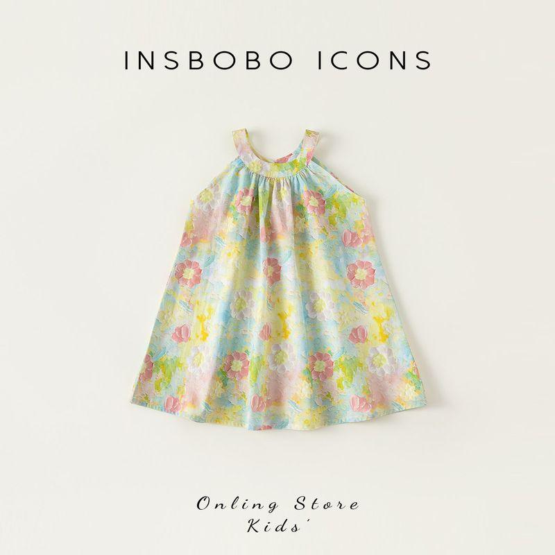 Children s Clothing Little Girl Baby Summer Dress Yellow 100