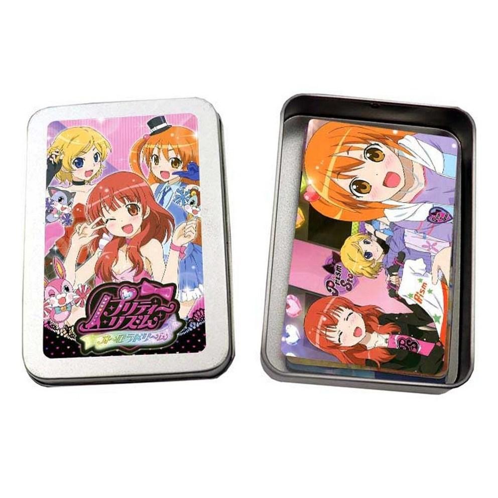 Prism Stone Card Poca Photo Card Goods Anime Set of 30 Including Tin Case