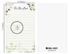 Inkdotpot Pack Of 2 Daily Planner List Undated Notepads, Memo Pad To-Do List Tear Off List Pad- Organizer- Scheduler- Organize Tasks (50 Sheets