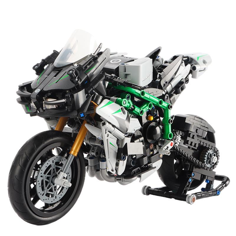 Ducati 1229 Big Devil Ninja M1000RR Motorcycle Building Blocks for Boys