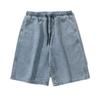 Summer Denim Shorts Casual Loose Workwear American Retro Thin Jeans High Street Tides Men's Five Pants