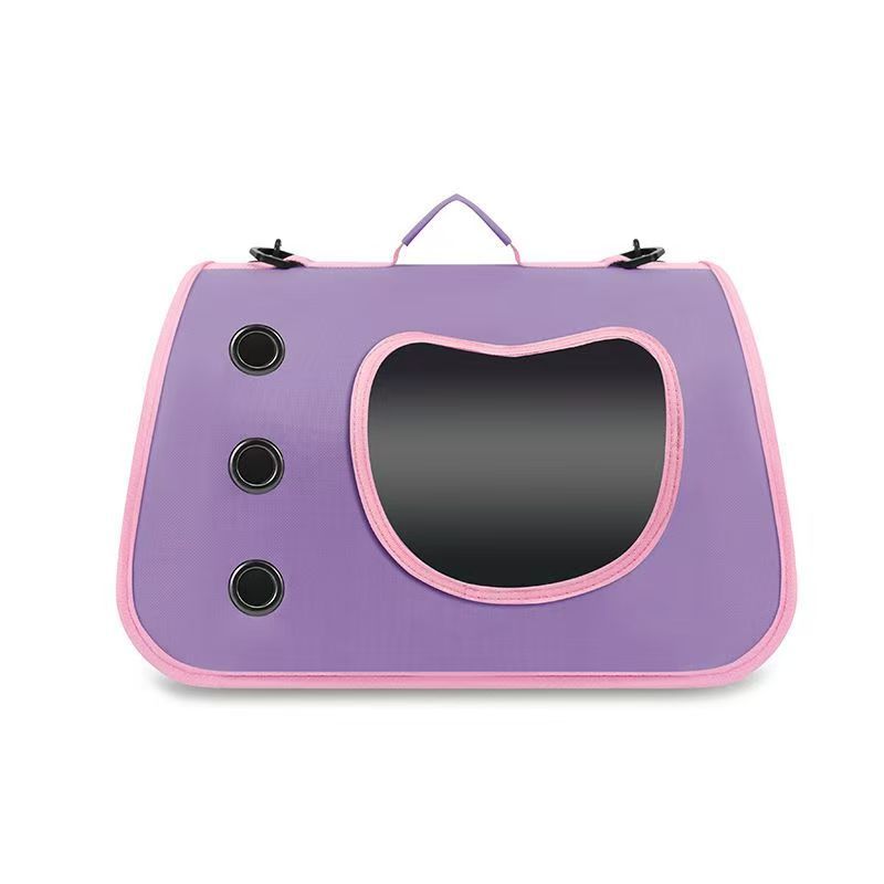 Cat Bag Pet Crossbody Bag Portable Pet Bag for Outings Breathable Large Space Cat and Dog Universal Bag Small Dog Travel Bag