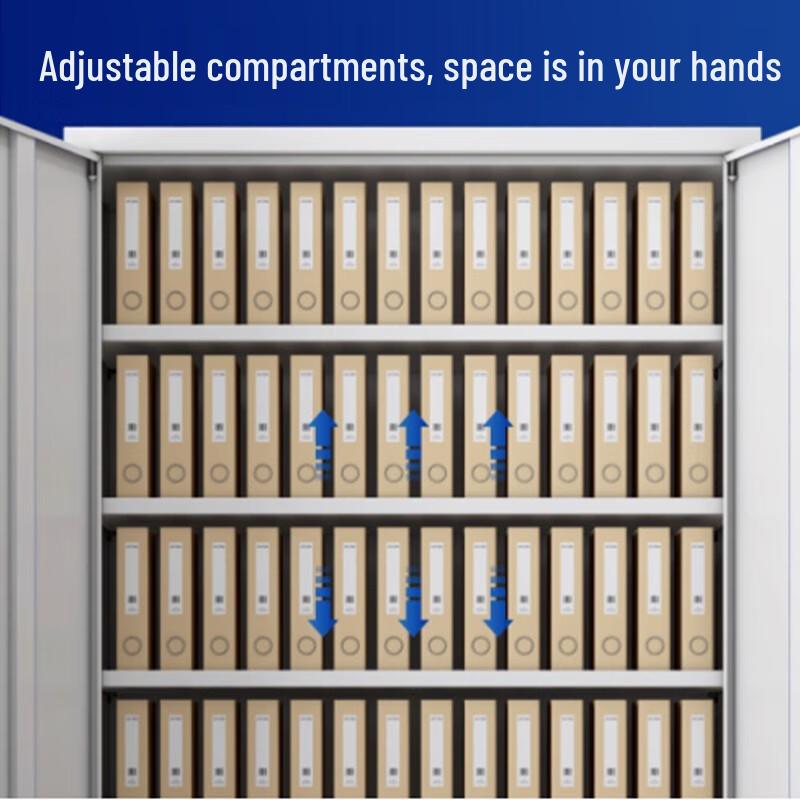 Double-Door Steel Filing Cabinet