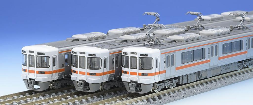 TOMIX N Gauge 313 2600 Series Commuter Train Set 98256 Model Train (3 Cars)