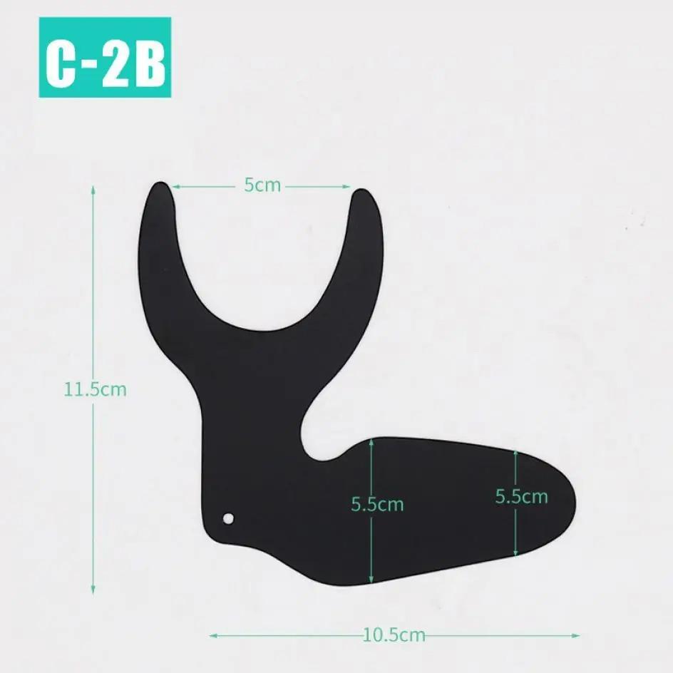 1/6Pcs Dental Autoclave Photo Contrast Board Photography Black Background Board Durable Palatal Contraster Board Oral Cheek