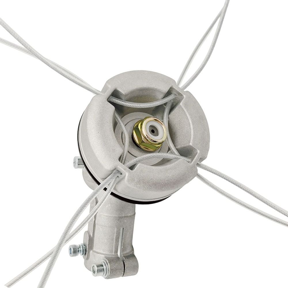 1Pcs Wire Rope Aluminum Trimmer Head 5/8 Inch/15mm Weed Head Accessories  for General Mower