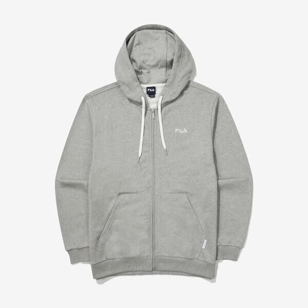 Fila Basic Hooded Zip Up Fs2ftg3101u Lml Grey/95