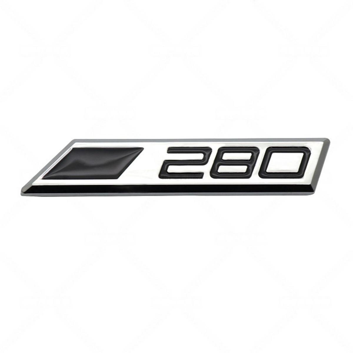 3D Metal Car Styling Side Fender Logo Car Rear Nameplate Trunk Body Emblem Badge Sticker 1# Badge Sticker