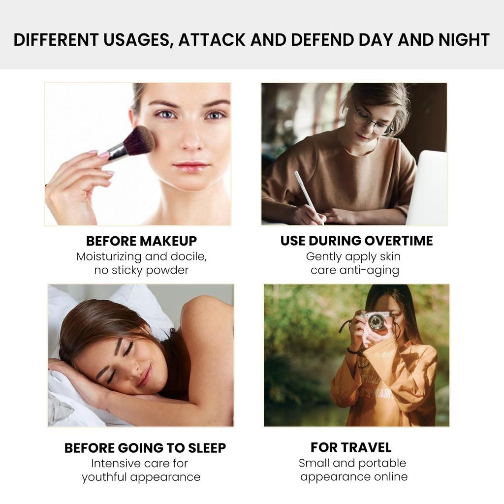 Anti-Aging Facial Serum Moisturizing Hydration Fade Fine Lines Firming Lifting Anti-Wrinkle Skin Care Essence