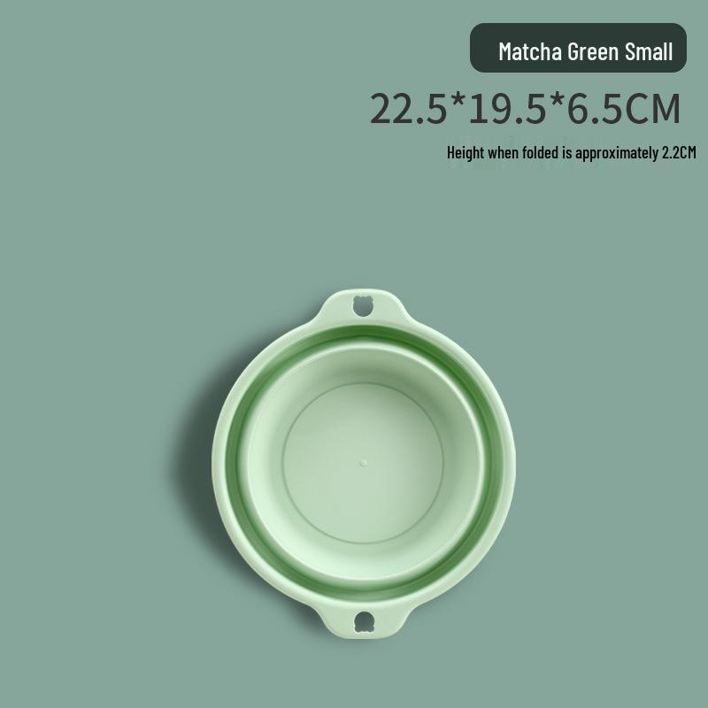 Portable Foldable Washbasin for Dorms, Outdoor Travel, and Household Use