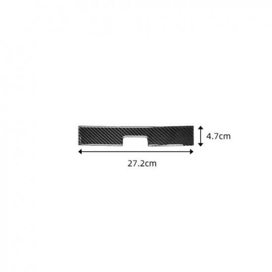 Carbon Fiber Central Control Storage Box Cover Sticker For Mazda 6 2006-2008