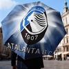 Atlanta Fc Emblem Design Automatic Folding Umbrella - 8-Rib Travel Umbrella with Auto Open/Close & Portable Gifts for holidays or birthdays