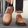 Fashion Ankle Boots 2025 Spring New Men's Formal Shoes Fashion Trend Versatile Thick Bottom Low Top Casual Shoes Designer Cowboy Boots