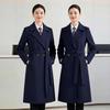 Women's Professional Wool Blend Long Coat