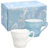 [Wedgwood Official Wedding Wrapping] Festivity Mug Pair 350ml Ivory Blue Wedding Tableware Gift