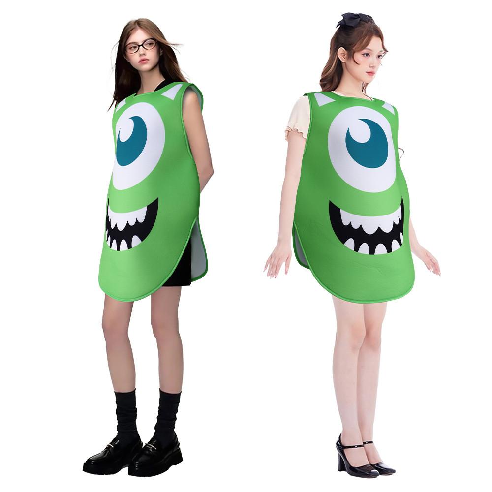Adorable Monsters Inc Cosplay Costume For Halloween Stage Parties In Unisex Sizes