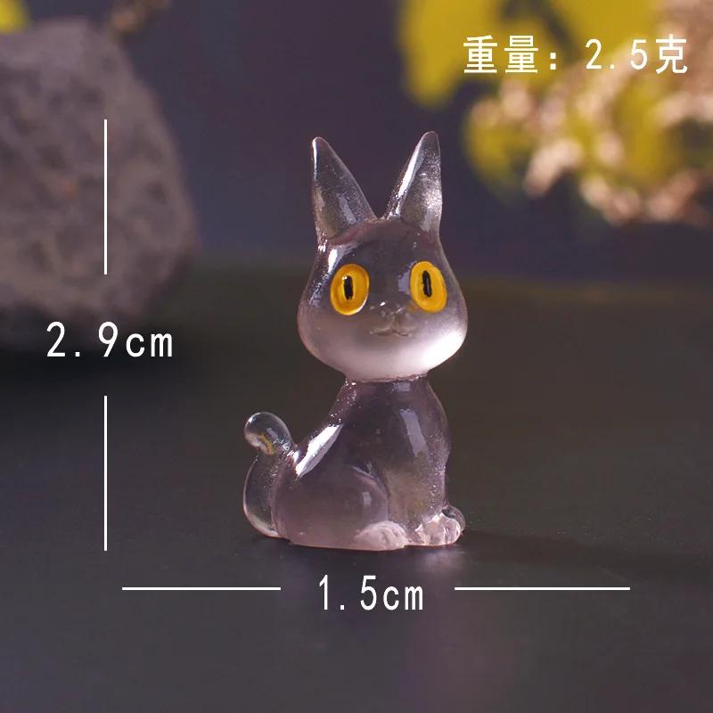 Хэллоуин Миниатюры Светящиеся Садовые Фигурки Милые Фигурки Призраков Светятся в Темноте Смоляные Фигурки Микро Миниатюрная Статуя Садовая