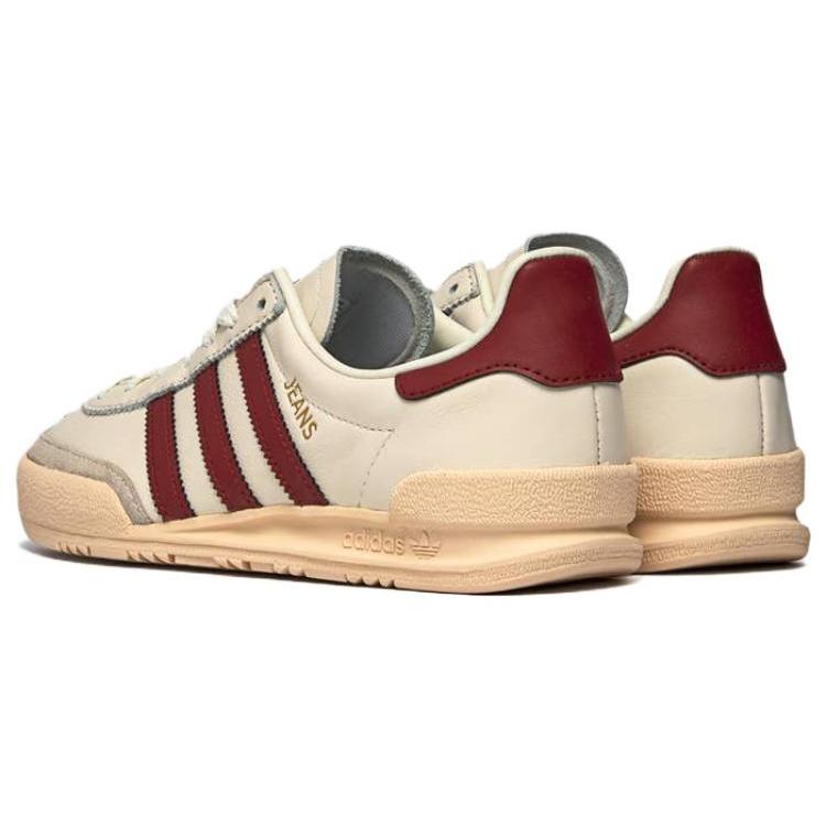 Adidas Jeans Chalk White Collegiate Burgundy GY7437