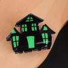 Bamboo Yao Halloween Ghost Pumpkin Hair Claw Clip - Quirky Shark Clip Hair Accessory for Women