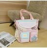 Schoolbag New High-value Japanese Ins Fresh and Sweet Plaid Girl Make-up Bag Light Shopping Large-capacity Messenger Bag