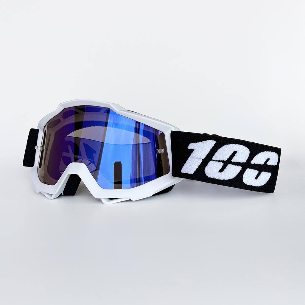 100 Motorcycle Goggles Cycling Glasses Outdoor Off-Road Ski Sport MX ATV Dirt Bike Racing Glasses Motocross Goggles Bike Google