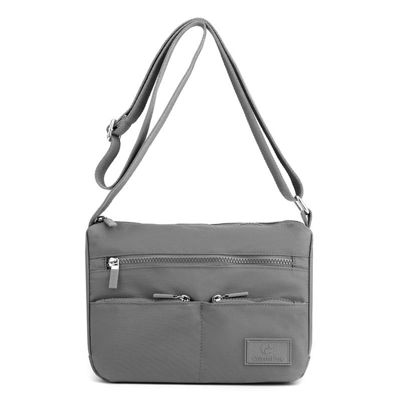 Crossbody bag women's new fashion trend shoulder bag casual versatile waterproof backpack large capacity multi-layer bag
