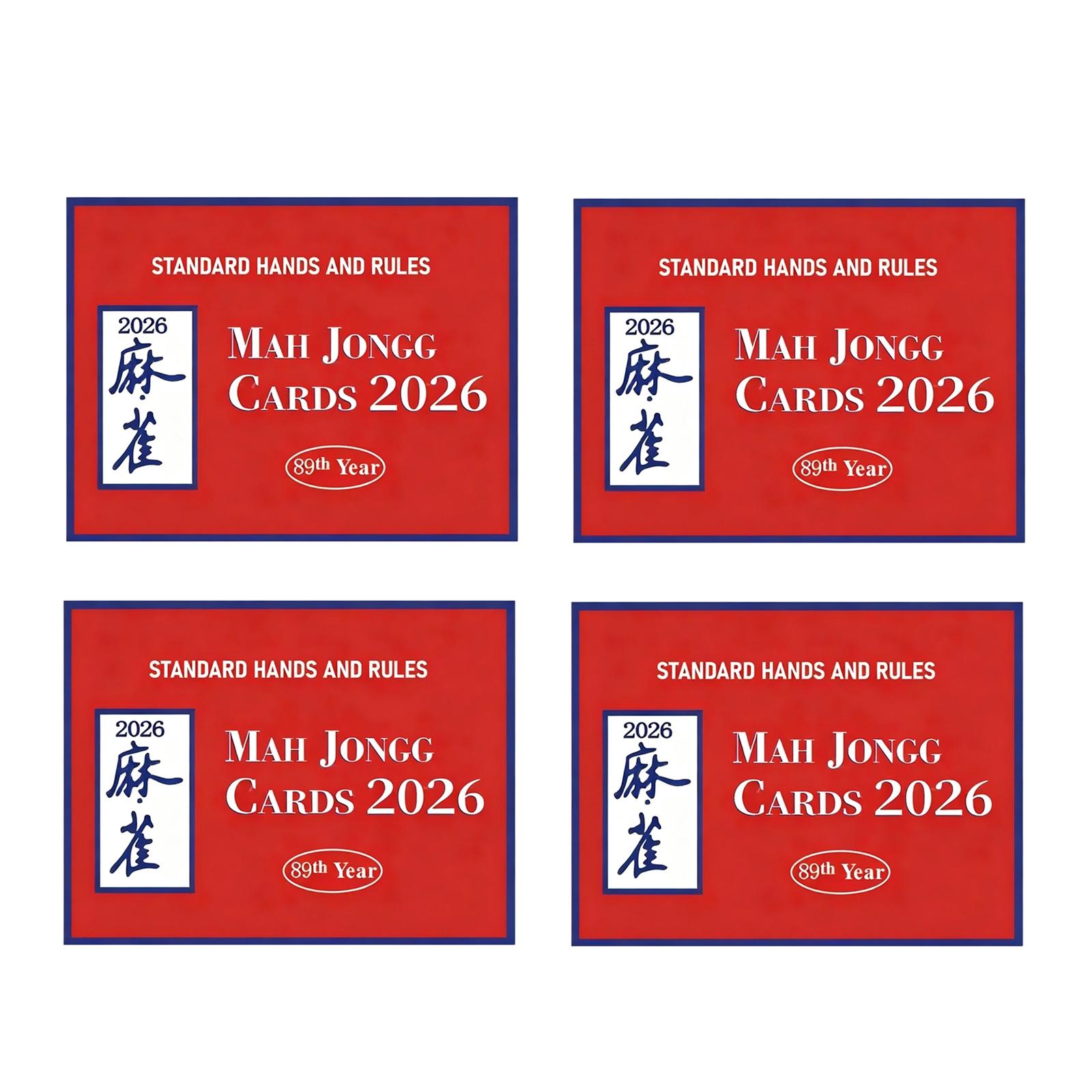 Rules Instruction Manual, Mahjong Basic Gameplay And Rules Detailed Instruction Manual For Family Entertainment And Learning Use One Size красный