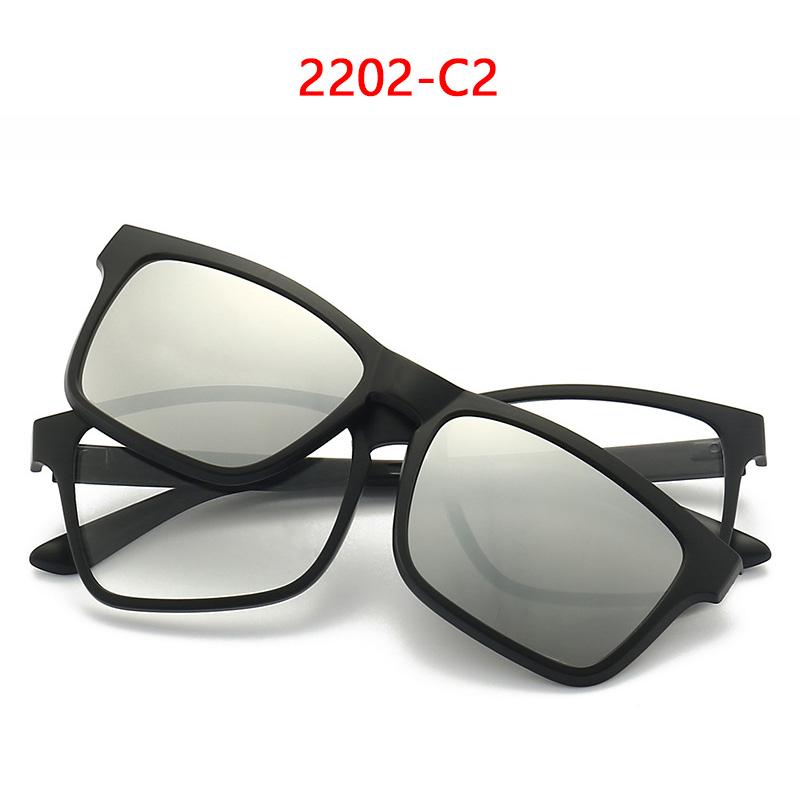 1PCS Magnetic Polarized Clip On Sunglasses Women Men Plastic TR Frame For Night Vision Driving Sunglasses UV400