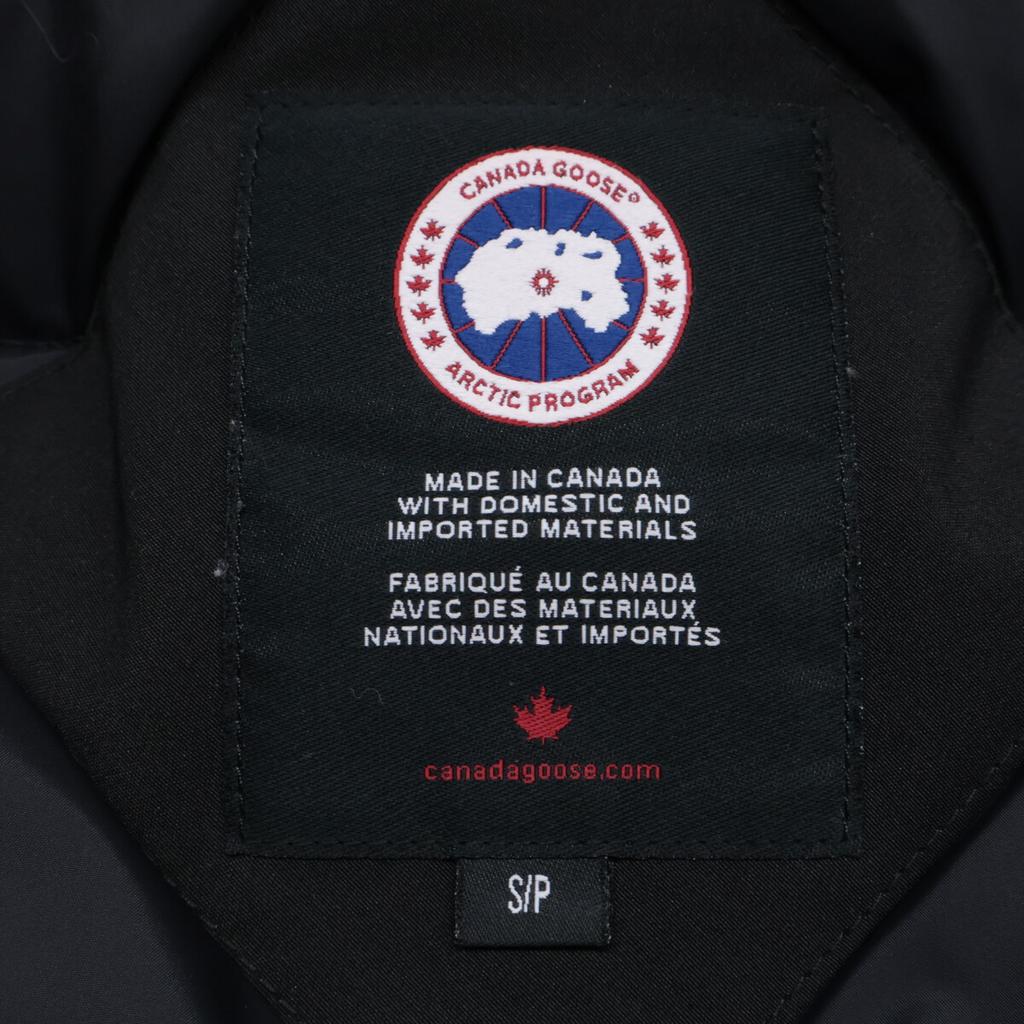 CANADA GOOSE Domestically authorized 3438JM Jasper Parka down jacket with fur Jacket S blackUsed