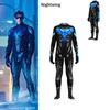 Titans 2 Nightwing Halloween Bodysuit Set For Adults And Kids