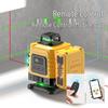 High-Precision Outdoor Infrared 12-Line Laser Level with Auto Leveling