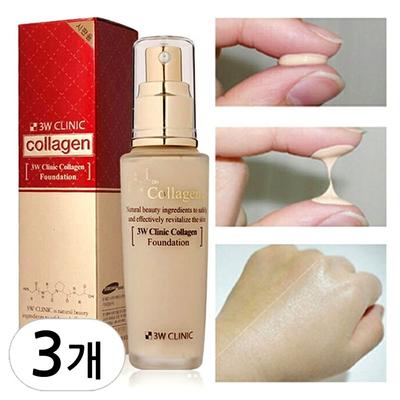 Collagen Foundation 50ml, 3 Stück, Nr. 21
