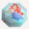 1pc Little Mermaid umbrella automatic open/close, 8-Rib Durable Frame, Compact Folding Design, Ideal Birthday/Holiday Gift  1170A