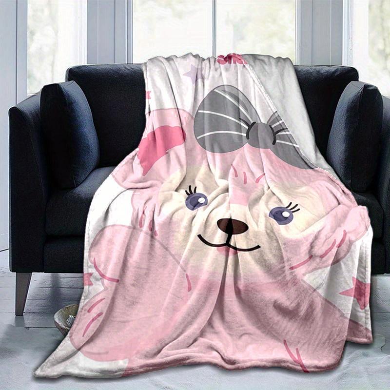 1pc, ShellieMay (2) Home Decor Blanket: A Cozy Flannel Throw for Bedroom, Living Room, Travel, Camping, Car