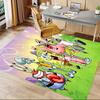 1pc Underwater Friends Adventure Carpet for Playroom Bedroom Living Room Sofa Home Decor,kids Game Area Rug Non-slip Floor Mat Y7292