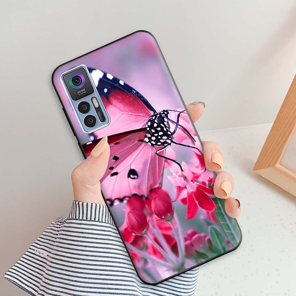 For TCL 30 Plus Case TCL 30 5G Luxury Silicone Back Cover Cases for TCL30 30Plus Shockproof Bumper Fundas TCL 30 5G Phone Bags