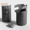 Trash Can 0.5L Mini Hanging Desktop Garbage Can with Broom Brush Compact Design Easy To Install Tiny Trash Bin Countertop Wastebasket