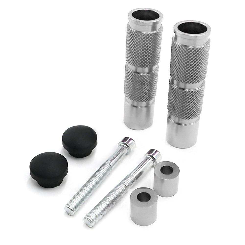 Universal Motorcycle Aluminum Footrests Foot Pegs Pedals Off-Road Platform Footpegs For Honda Kawasaki Yamaha KTM Suzuki