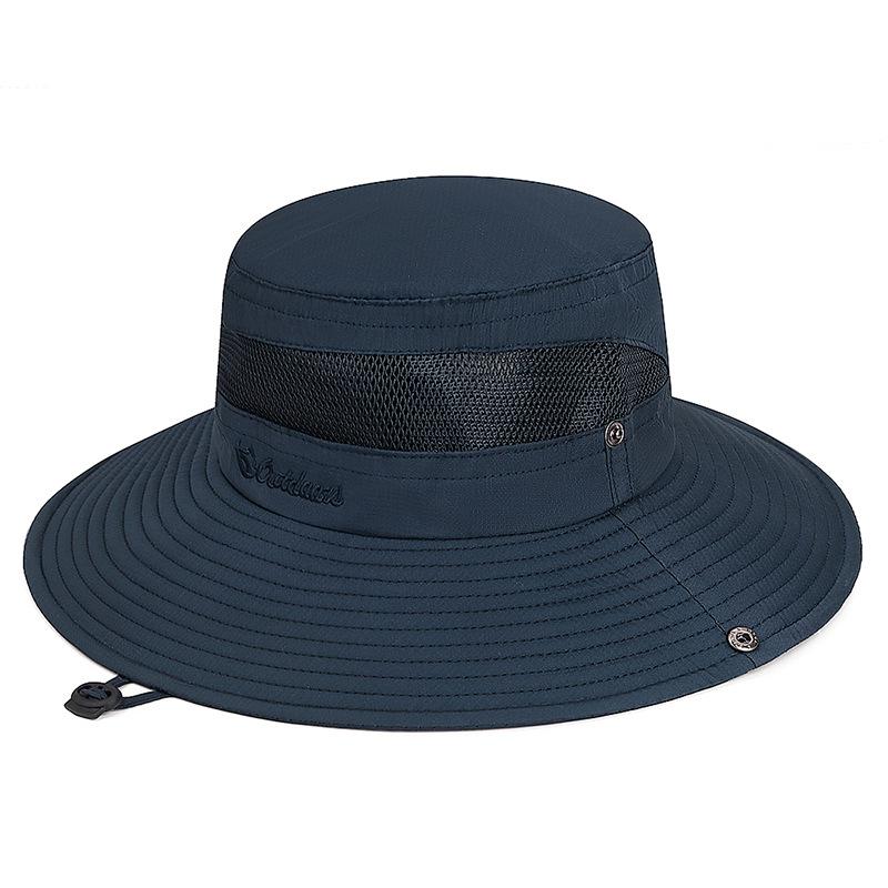 Hiking Hats for Men and Women Jungle Adventure Travel Breathable Wide-brimmed Lightweight and Foldable Sun Protection Hats